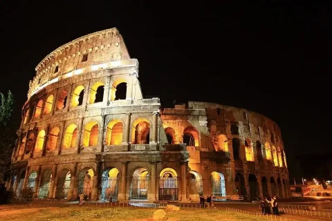 Colosseum in Rome, Italy