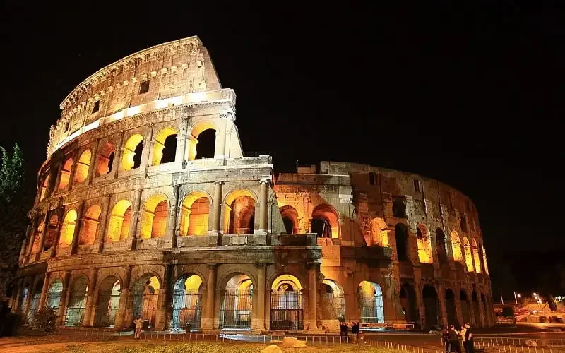 Colosseum in Rome, Italy